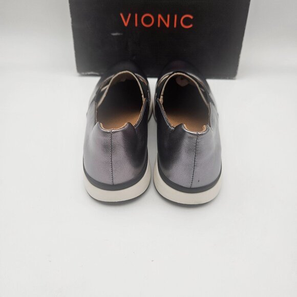 Vionic Cadee Metallic Pewter Ballet Flats Womens Sz 9 NIB - Picture 5 of 7
